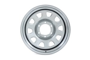 Steel Wheel - Rough Country - 17x9 | 5x5 | 3.30 Bore | -12 - Chrome
